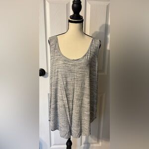 Old Navy Gray Marled Scoop Neck Tank Top – Women’s XXL – Flowy Fit